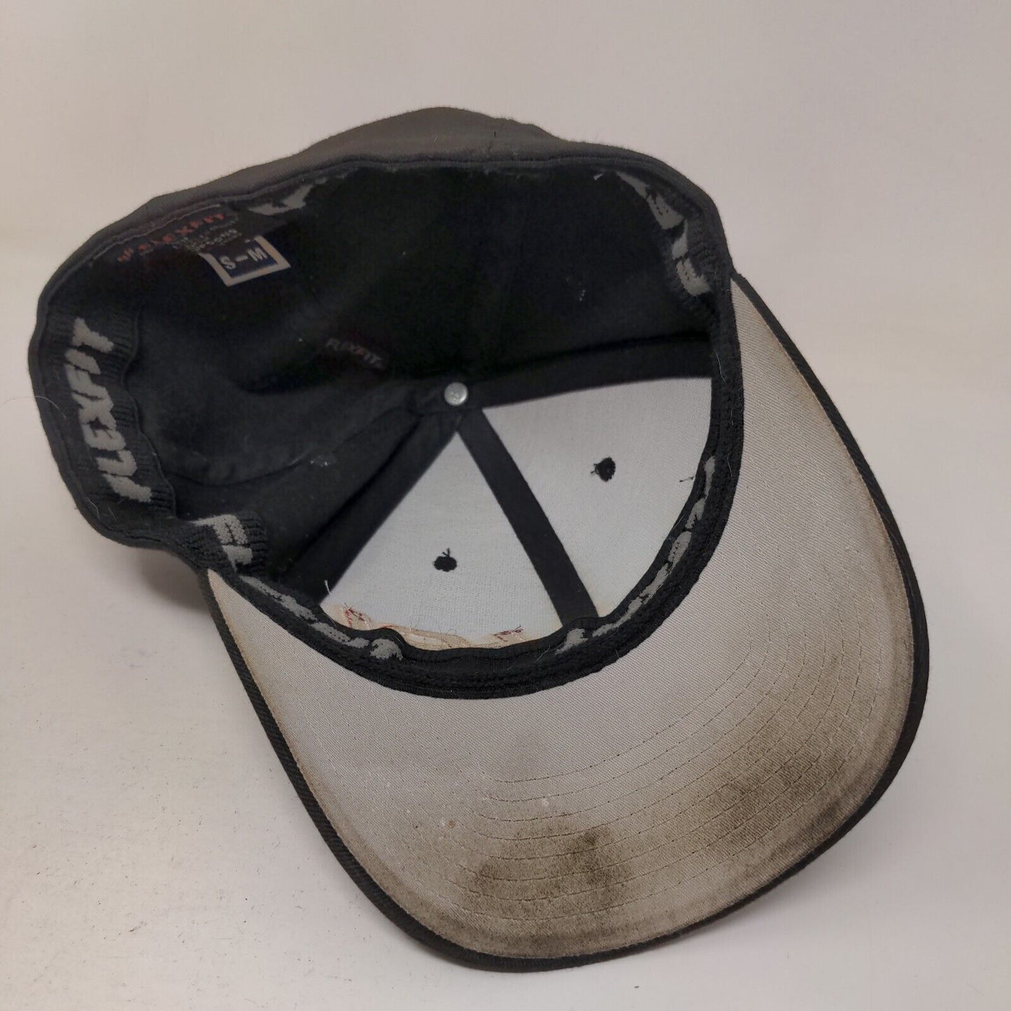 Yupoong Flexfit Men's HPL Superior Lubricants Fitted Hat Black S-M Embroidered