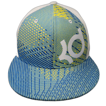 Nike KD Kevin Durant Digital Print Snapback Hat Blue White One Size Basketball