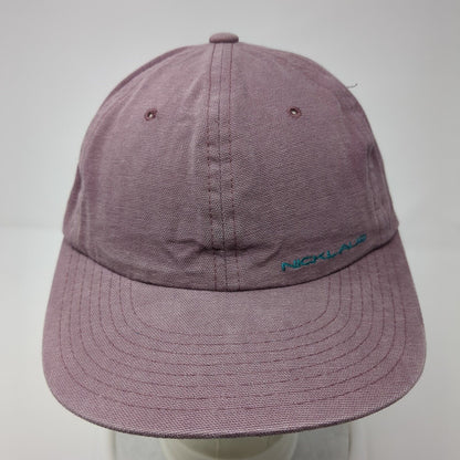Nicklaus For Women Slideback Hat Red One Size Adjustable Embroidered 6 Panel