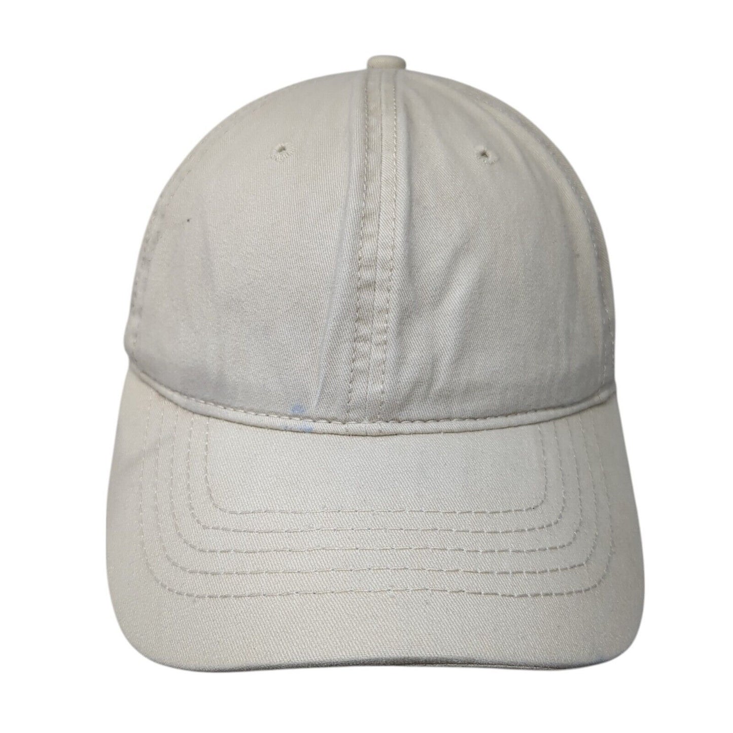 Unbranded Slideback Hat Tan Brown One Size Adjustable Blank 6 Panel