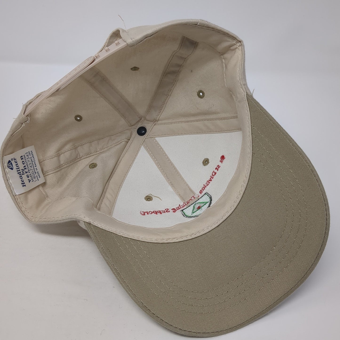 91st Division Training Support Snapback Hat Brown One Size Adjustable
