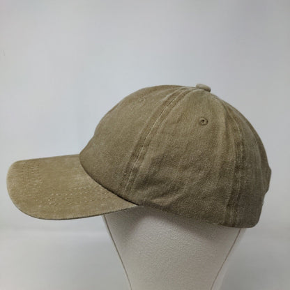 Unbranded Men's Slideback Hat Green Size OS Blank 100% Cotton Adjustable