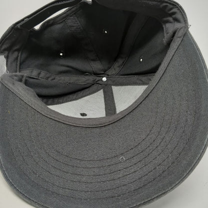 Havoline Gray Baseball Cap One Size Strapback Embroidered Racing Oil Logo Hat