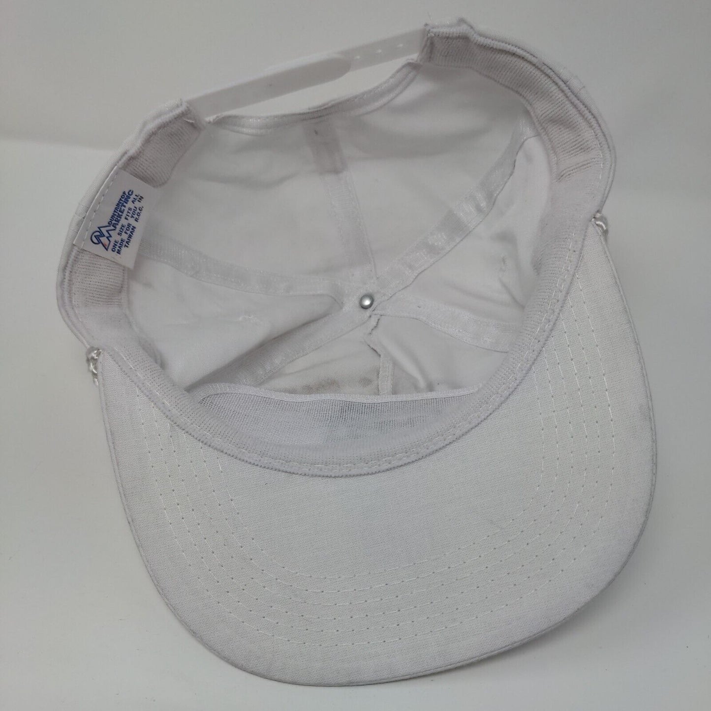 HR Hansen Rice Inc. General Contractor Snapback Rope Hat White OSFA