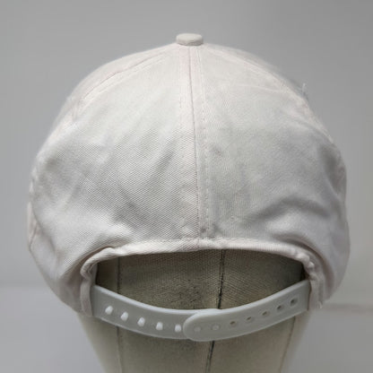 Players 5 Panel White One Size Hat US Genes Rope Snapback Medical Lab Corporate
