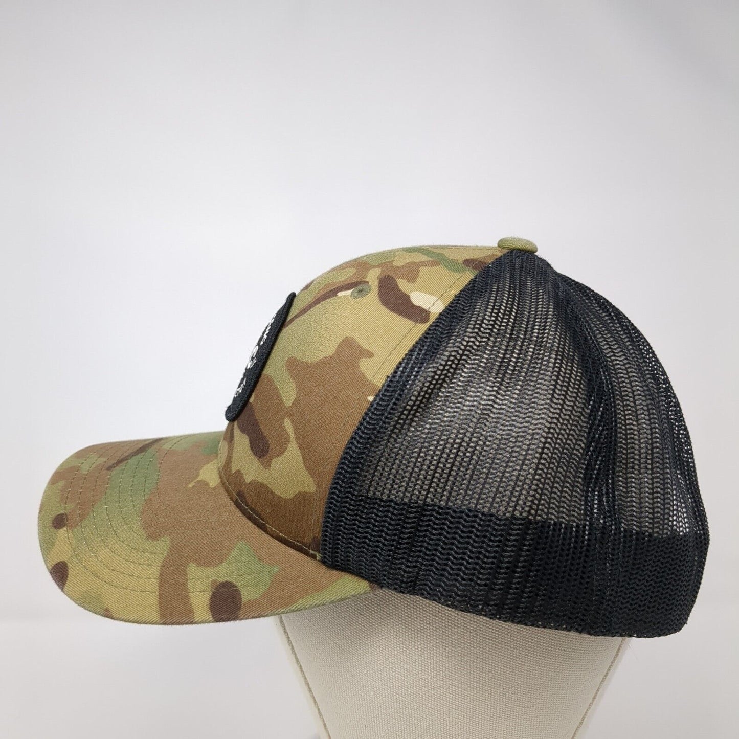 KSC Kenny Seng Construction Patch Trucker Hat Camo One Size Yupoong