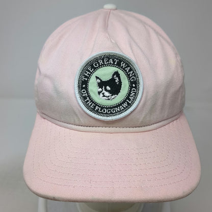 New Era 5 Panel Pink Hat Camp Flog Gnaw Great Wang Kill Cat Snapback Flat Brim