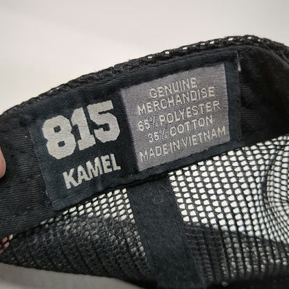 Kamel Trucker Hat Black One Size Mo' Bettahs Hawaii Mesh Snapback Restaurant hat