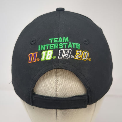 Interstate Batteries Baseball Cap Black One Size Joe Gibbs Racing Team Logo Hat