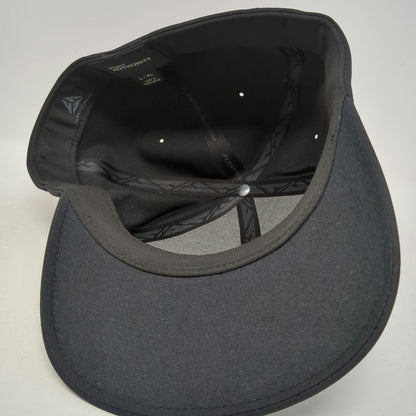 Port Authority Baseball Cap Black Size L XL Fitted Flexfit Delta 100K Club Hat