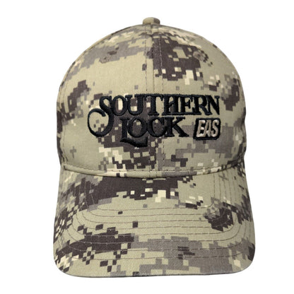 Southern Lock EAS Adult Strapback Hat Camouflage One Size Adjustable Outdoor Cap