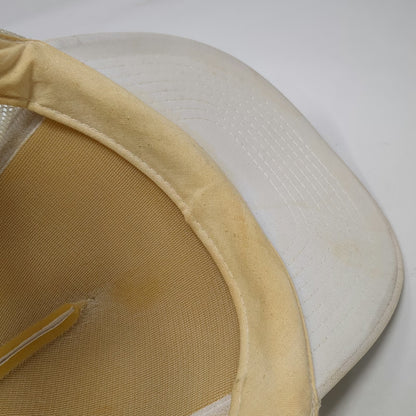 T.I. Trucker Hat Beige One Size Lehighton Auto Show Anniversary Car Snapback