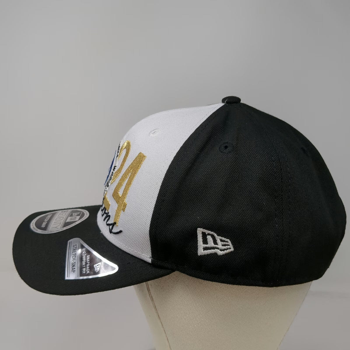 New Era MLB LA Dodgers 2024 World Series Champions Black Snapback Hat One Size