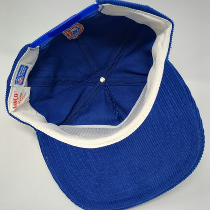 Denver Broncos NFL Annco Cap Blue Orange One Size Corduroy Snapback Hat D Logo