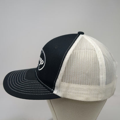 Port Authority Trucker Hat Black One Size Mesh Snapback Sharp Delicatessen