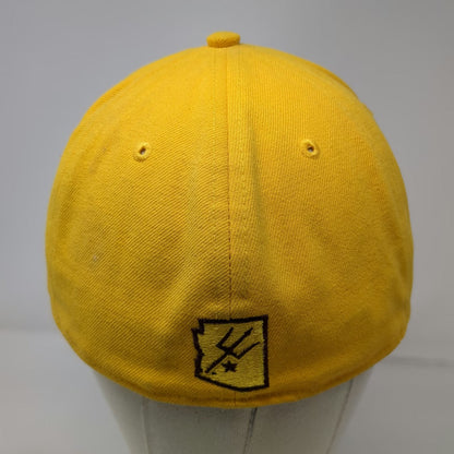 Arizona State Sun Devils NCAA New Era Yellow Hat 7 1/4 59FIFTY Fitted Flat Brim
