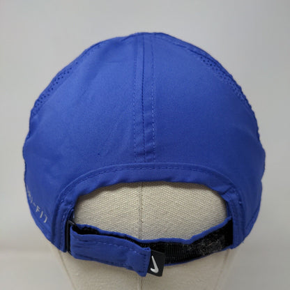 Nike Dri-Fit Strapback Hat Blue OSFM Adjustable Breathable Featherlight