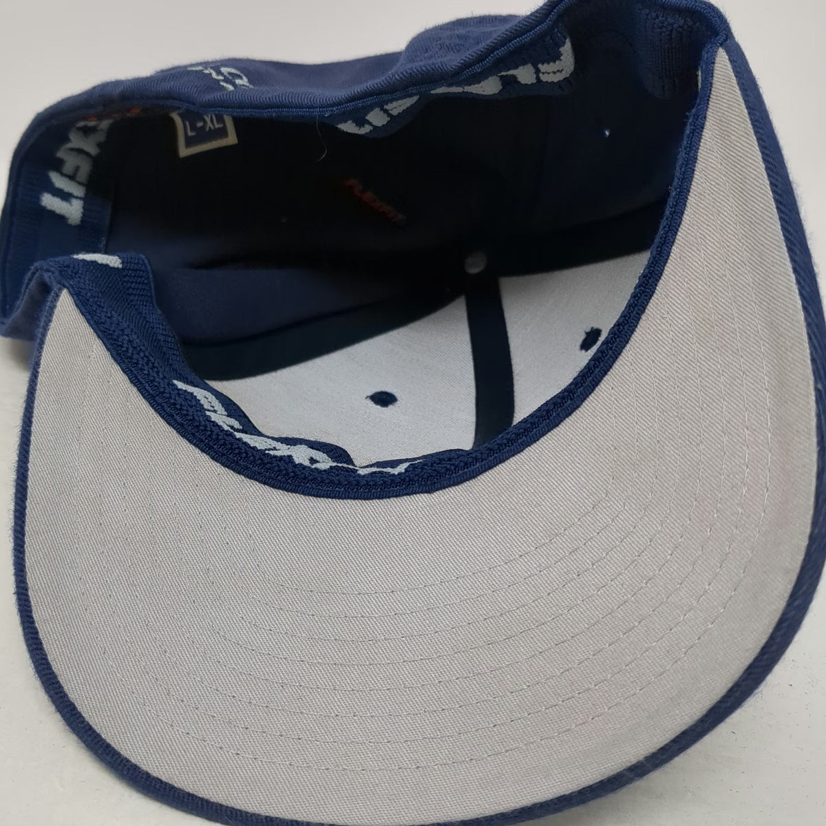 Flexfit Baseball Cap Blue XL Big Sky Brewing Co Drool Missoula Montana Hat