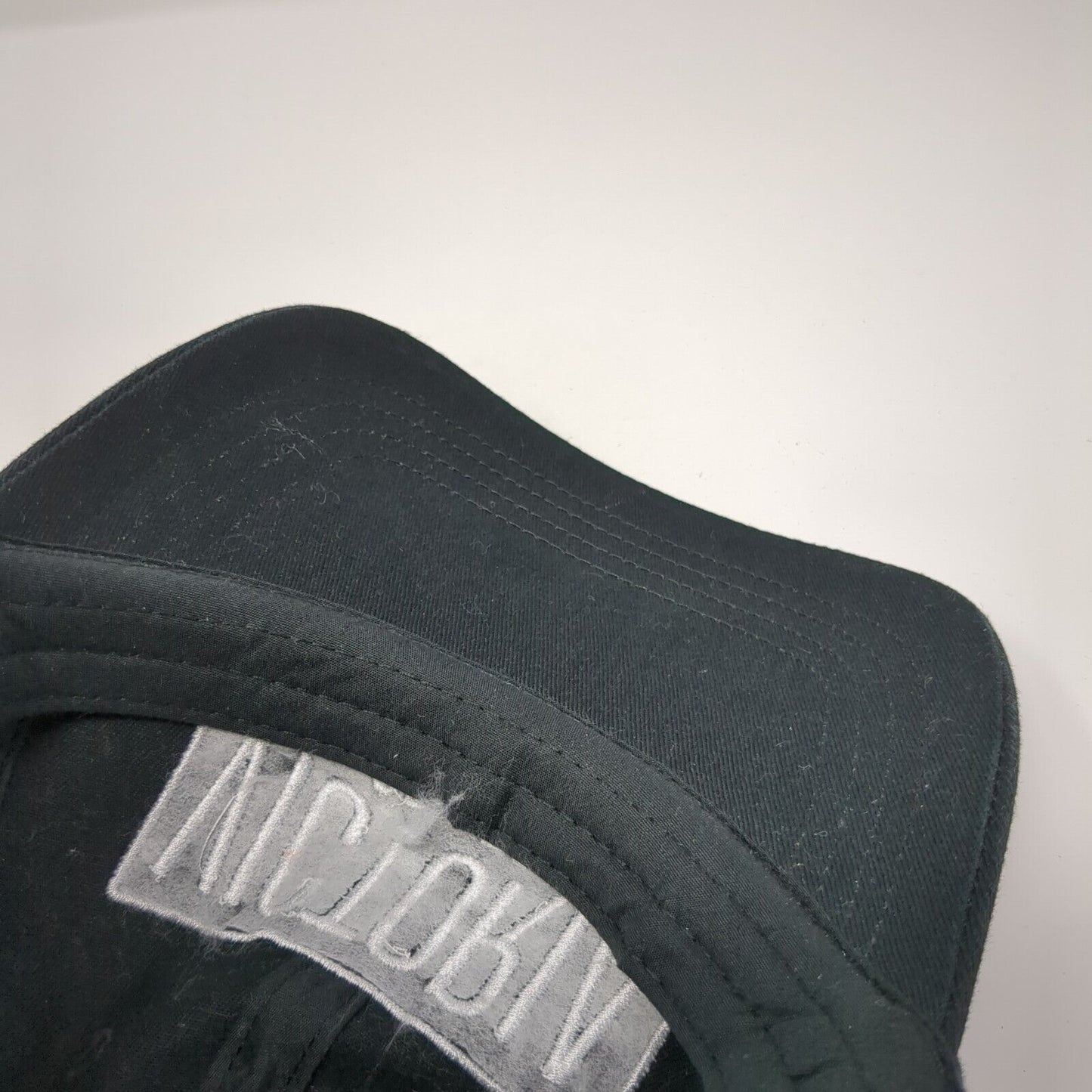 Victoria Sport Slideback Hat Black OS Adjustable Embroidered 6 Panel Cotton