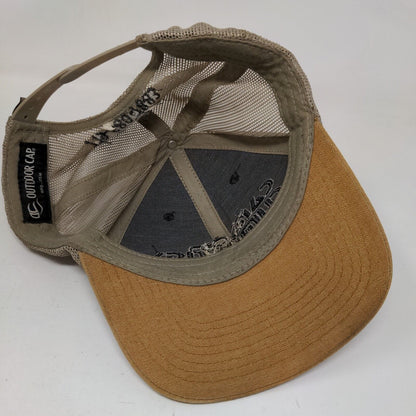 Cam Cummings Trucking Snapback Trucker Hat Brown One Size Mesh Back Outdoor Cap