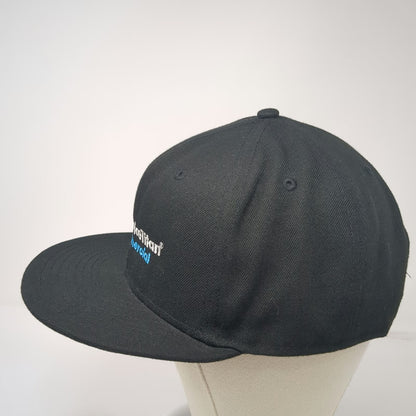 New Era Snapback Black Hat One Size ServiceTitan Commercial 9FIFTY Flat Brim