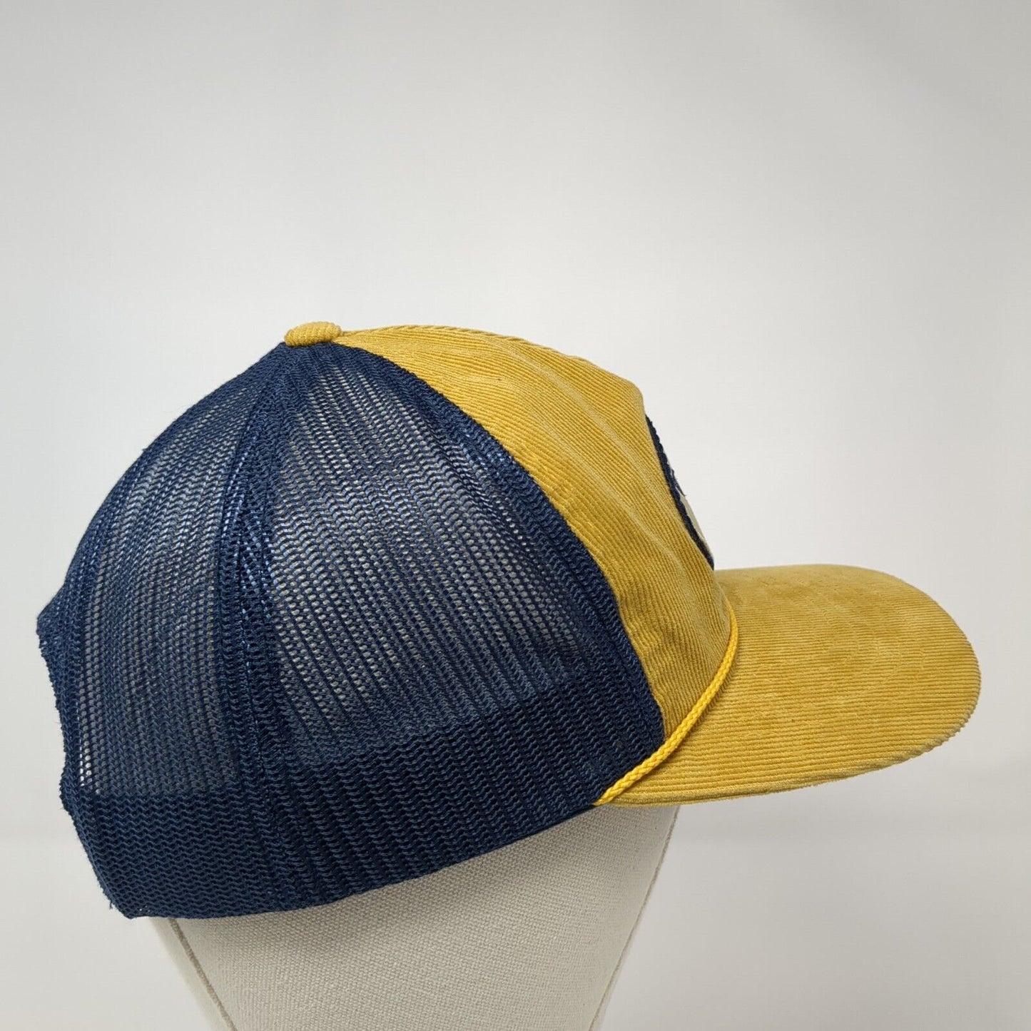 Wood Belly Snapback Mesh Back Trucker Hat Multi One Size Richardson