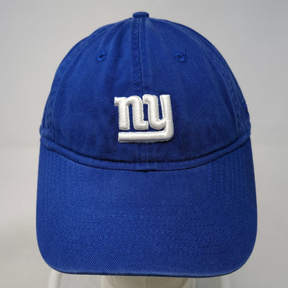 New York Giants NFL Reebok Baseball Cap Blue One Size Embroidered Logo Slide