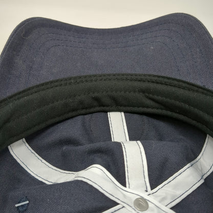 Pukka Baseball Cap Blue One Size Ponte Vedra FL Golf Burns Wilcox Leather Hat