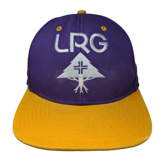 LRG Lifted Research Group Snapback Hat Multicolor OSFM Embroidered