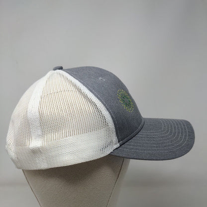 Trulieve Snapback Mesh Back Trucker Hat Gray One Size Port Authority