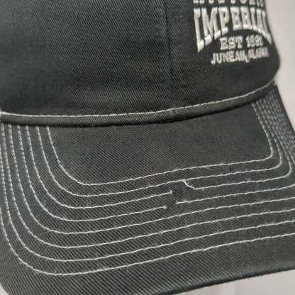 Port Authority Trucker Hat Black White One Size Historic Imperial Juneau Alaska