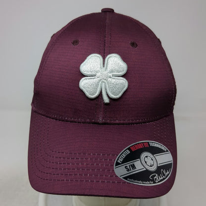 Black Clover Baseball Cap Red M Memory Fit Live Lucky Four Leaf Clover Hat