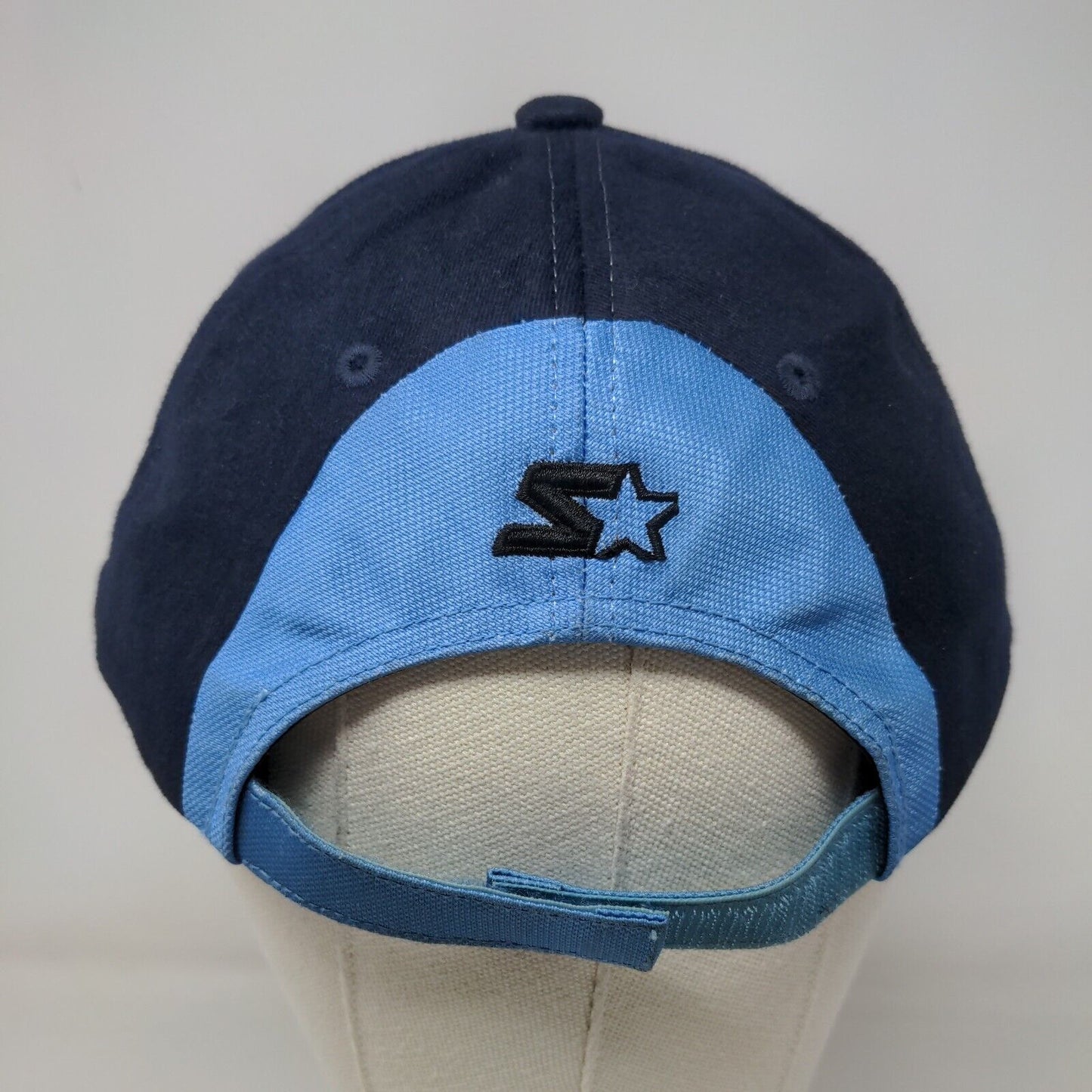 Starter Athletics Strapback Hat Blue OSFA Embroidered Adjustable