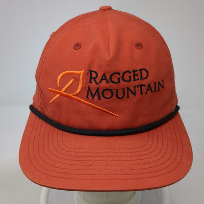 Richardson 5 Panel Orange One Size Rope Snapback Ragged Mountain Outdoor Hat