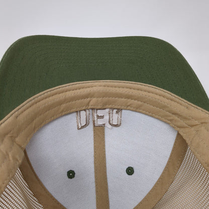 DEQ Snapback Mesh Back Trucker Hat Multicolor One Size Sport-Tek