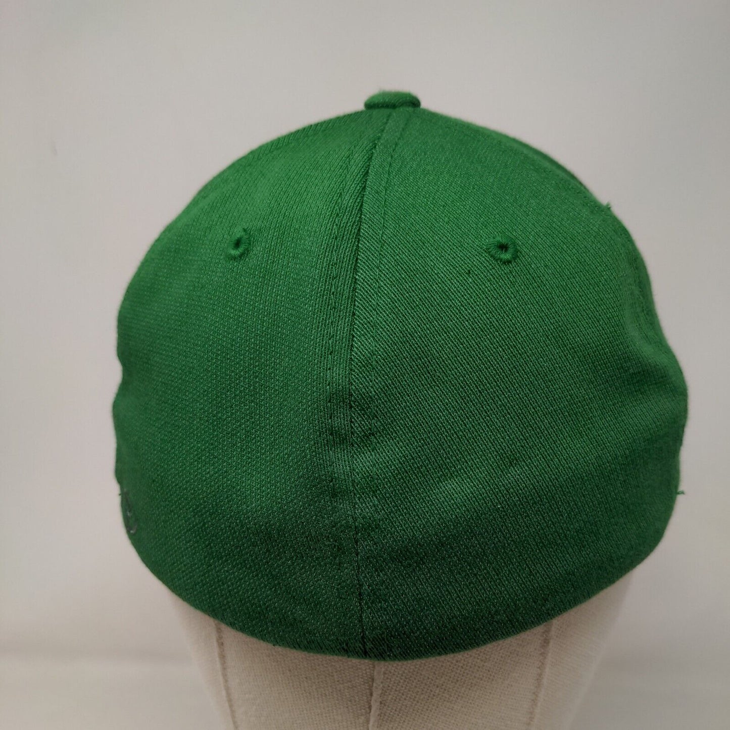 Richardson Men's Fitted Hat Green Size S-M Embroidered U-High Pioneers Logo