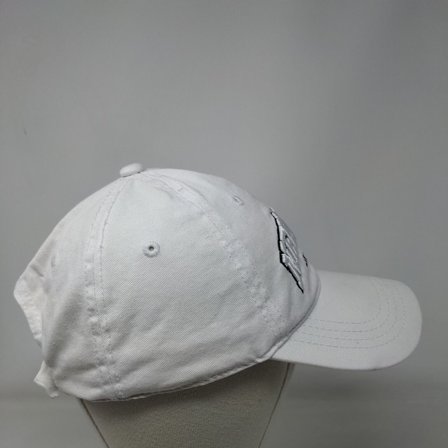 New York Est. 1664 Strapback Hat White OSFA Embroidered Adjustable