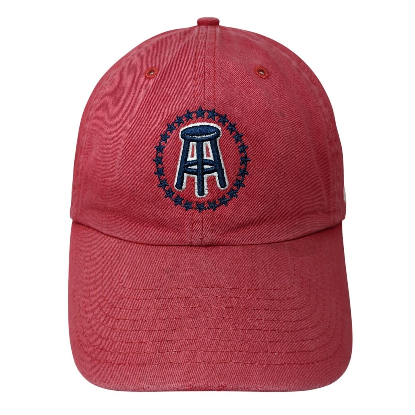 '47 Brand Slideback Hat Red One Size Adjustable Embroidered 6 Panel Cotton