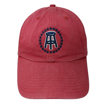 '47 Brand Slideback Hat Red One Size Adjustable Embroidered 6 Panel Cotton
