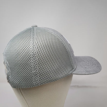 AMSOIL Patch Trucker Hat Gray One Size Mesh Back Snapback Synthetic Oil Motor