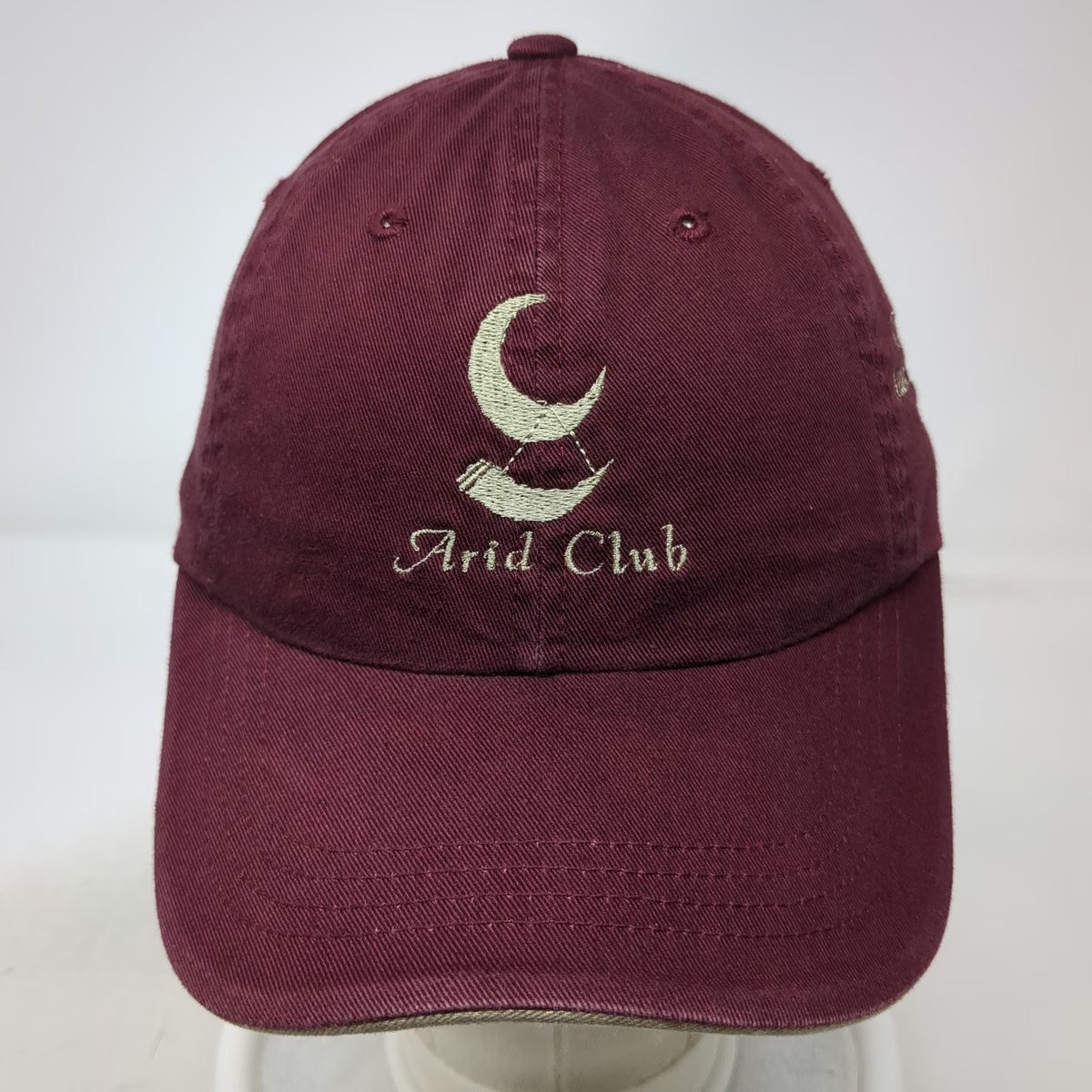 Port Authority Arid Club Kingfish Cup Red Baseball Cap Hat One Size 2004 Logo