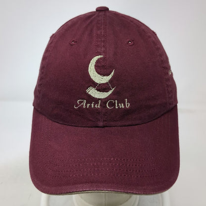 Port Authority Arid Club Kingfish Cup Red Baseball Cap Hat One Size 2004 Logo
