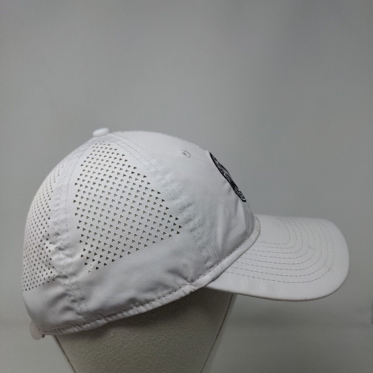 Valencia Trails Racquet Club Srapback Hat White OSFM Adjustable 6 Panel New Era