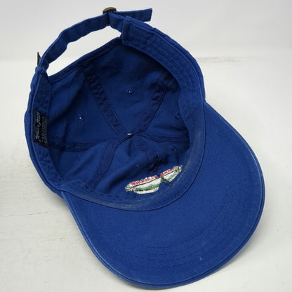 Town Talk Lake Almanor Country Club Hat Blue One Size Baseball Cap Slideback