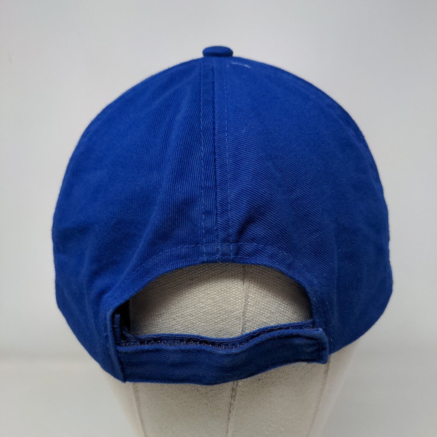 Chandler Pool Strapback Hat Blue One Size Embroidered Cap America