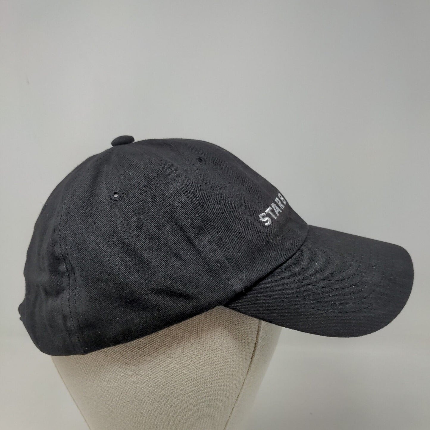 Starbucks Men's Strapback Hat Black Adjustable Employee Barista Uniform