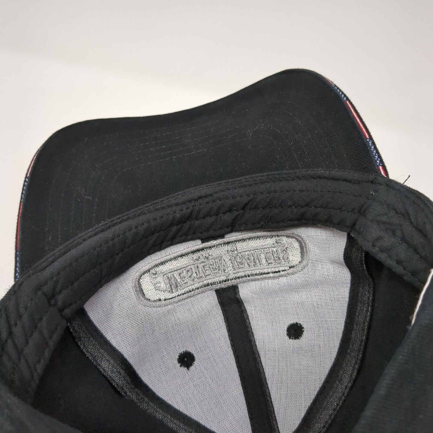 Western Trailers Slideback Hat Black One Size Adjustable Embroidered