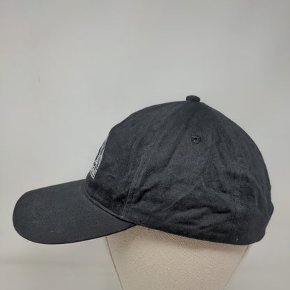 Mountain Moving Slideback Hat Black One Size Embroidered 6 Panel Port & Company