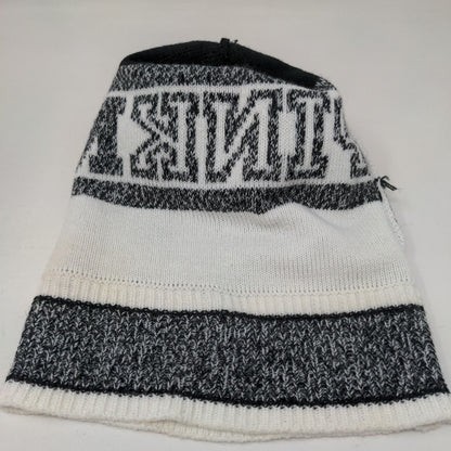 PINK Victoria's Secret Beanie Hat Multicolor One Size Knitted Pom Pom Acrylic
