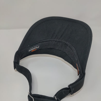 Rancho Bernardo Inn Slideback Sun Visor Hat Black OS Adjustable Pukka Cotton